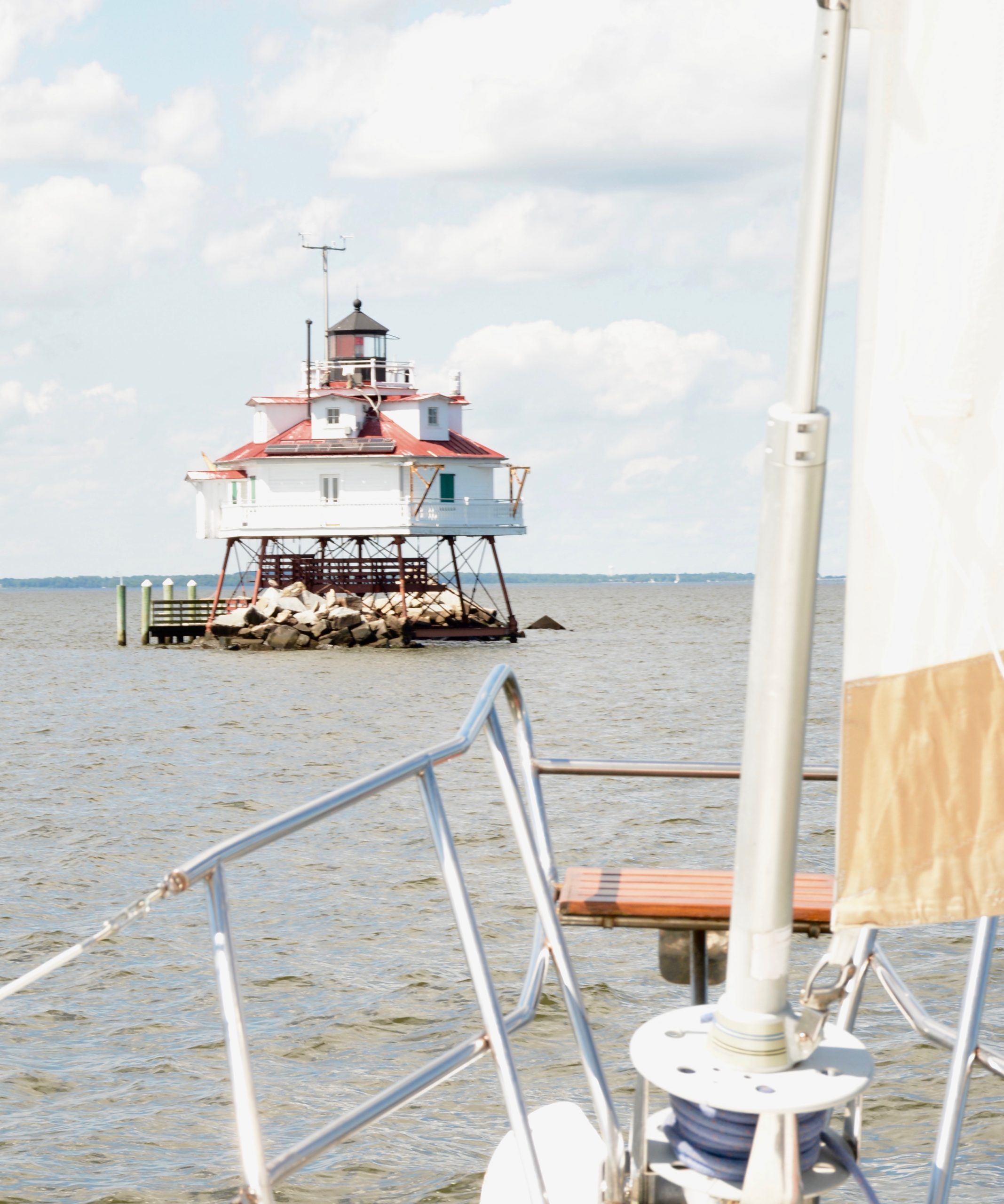 Thomas point shoal lighthouse Chesapeake bay Annapolis MD