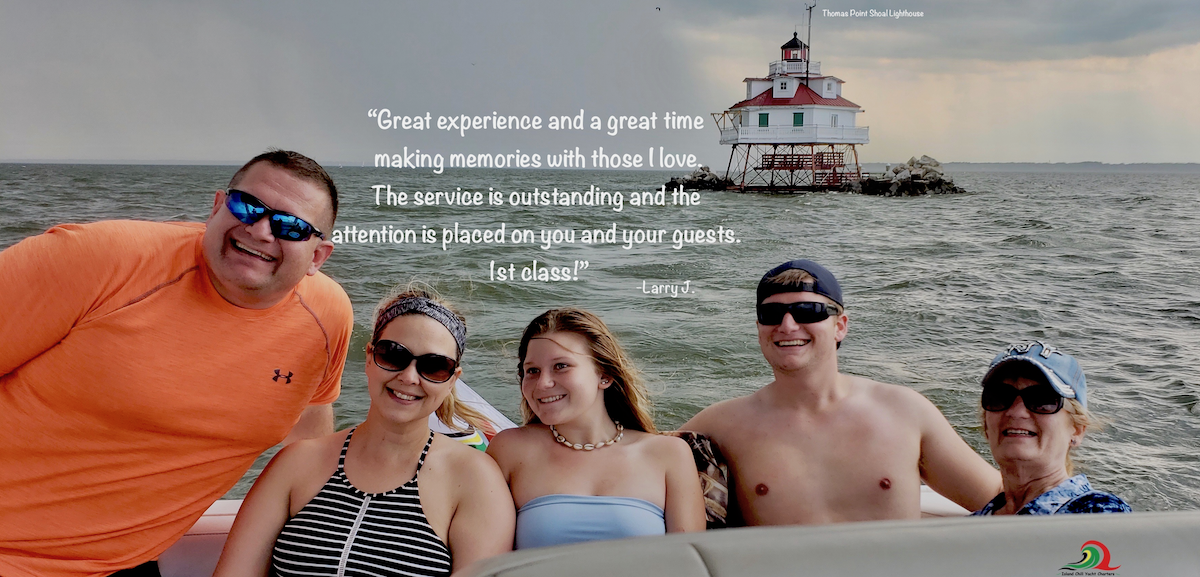 family-thomas-point-lighthouse-cruise-chesapeake-bay-private-boat-south-river-maryland