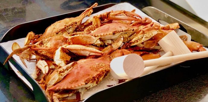 Chesapeake Bay Steamed Crabs - in Old Bay Spice! Delicious!!!