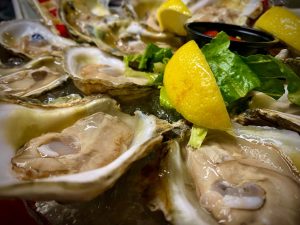 Raw Oysters With Lemon Juicew - Perfection